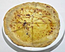 Traditional Cretan Cheese Pie with Honey