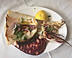 Grilled Fresh Calamary